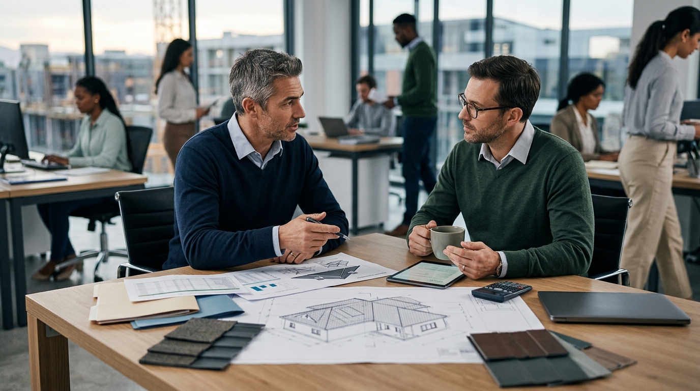 Illustration: Invoice Factoring vs. Lines of Credit for Roofing Contractors: The 2026 Guide