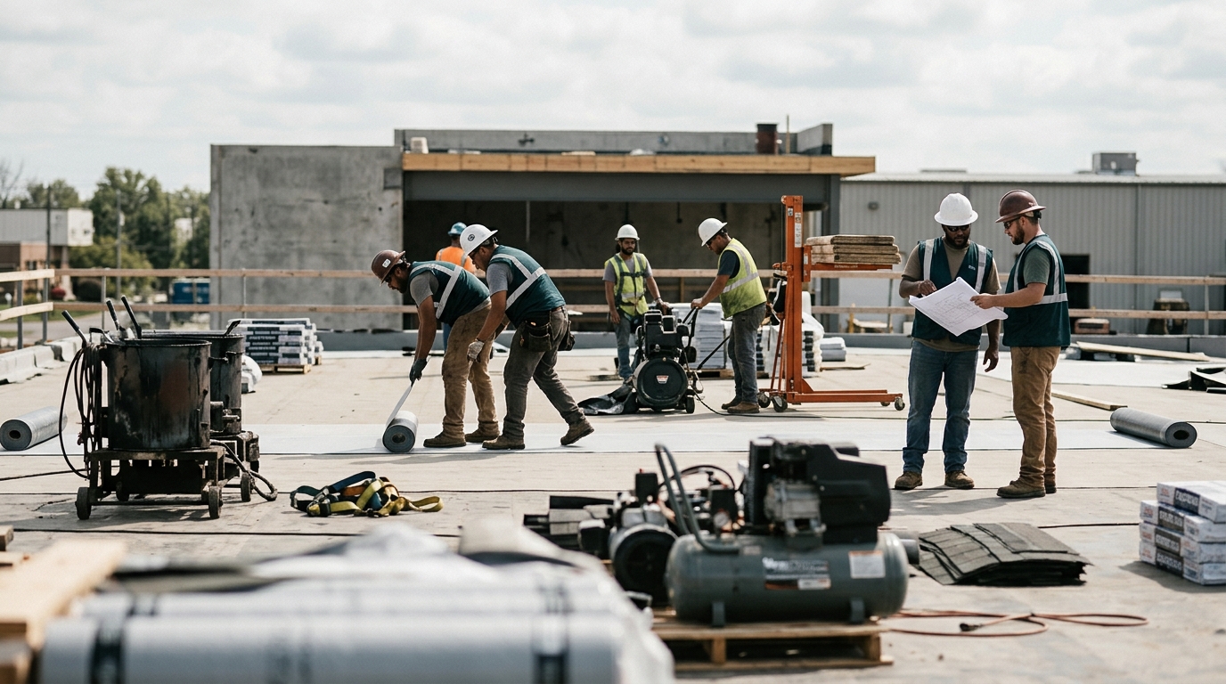 Illustration: Roofing Contractor Working Capital: A Guide for 2026