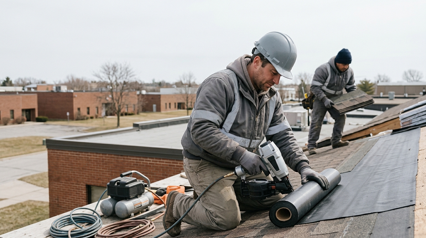 Illustration: Roofing Contractor Working Capital Strategies: Funding Your Growth in 2026